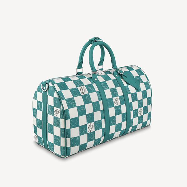 新作 ルイヴィトン ボストンバッグ 偽物 ダミエ キーポルバンドリエール45 バッグ N80404